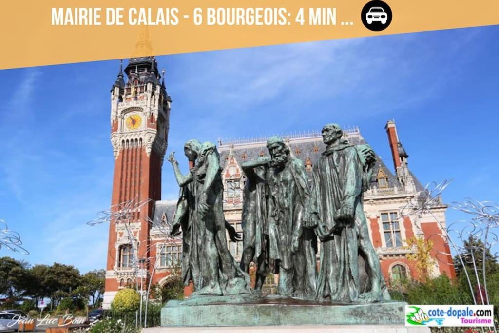 Le Grand Messin - Calais Nord -Cour - Plage - Ferry - Eurotunnel Exteriör bild
