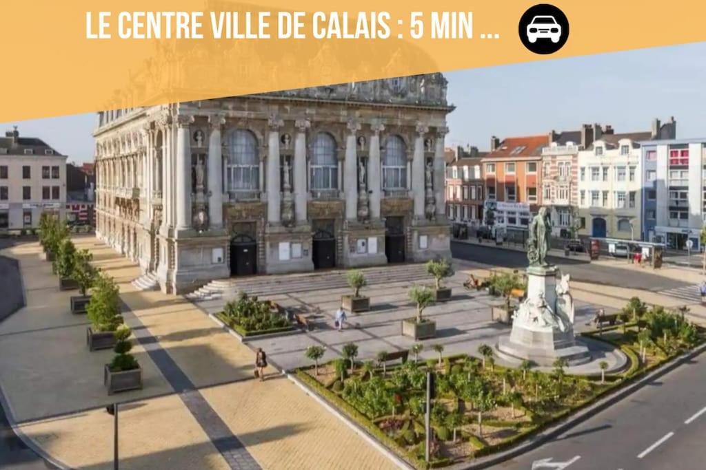 Le Grand Messin - Calais Nord -Cour - Plage - Ferry - Eurotunnel Exteriör bild